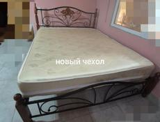 КРОВАТЬ С МАТРАСОМ ДВУХСПАЛКА Распродажа,цены снижены