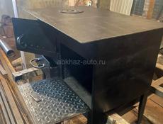 Дровянная печь новая 