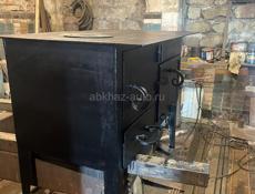 Дровянная печь новая 