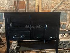 Дровянная печь новая 