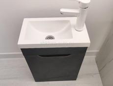 Тумба для ванны!Подвесная.полный комплект