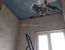 Натяжные потолки, Гипсовая штукатурка