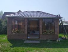 Навес, забор, беседка