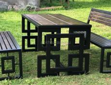 Комплект: Слол и лавочки 