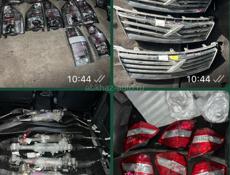 Toyota Noah фары, крыло, бампер, капоты, крепление бампера, радиатор и тд
