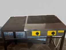 Продам профессиональную электрическую плиту б/у в хорошем рабочем состоянии, 220 Вт. Недорого!