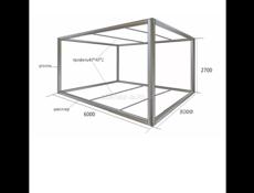 Модульные павильоны- блоки не гниющие тёплые