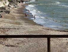 Объект на пляже ( рядом с МВО )