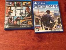 Продаю диски на пс 4 по 1500