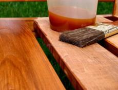 Масло Тунговое  для древесины. 