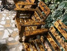 Кресла из дерева 