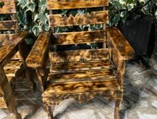 Кресла из дерева 
