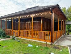 Апахца,беседка ,работа с деревом 