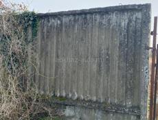 Бетонный забор 