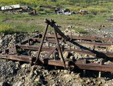 Плуг и борон четырех корпусный 