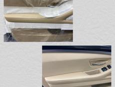 Покраска кожи руля, сидений, пластика автомобиля