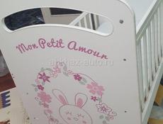 Детцкая кровать . Без матраса 