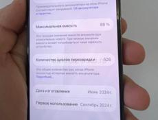 Продаю Айфон 15 Про ✅128 гб. Родная батарея 🔋88% телефон в пленке носился бережно состояние нового 
