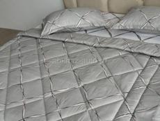 Постельное белье с толстым одеялом. Евро. 