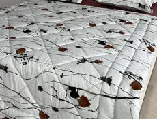 Постельное белье с толстым одеялом. Евро. 