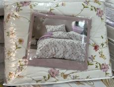 Постельное белье с толстым одеялом. Евро. 