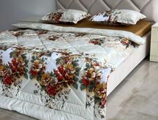 Постельное белье с толстым одеялом. Евро. 