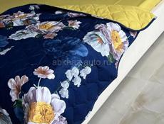 Постельное белье с тонким одеялом. Евро