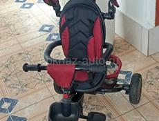 Прогулочный детский велосипед с детской кроваткой вместе обсолютно новые