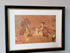 Винтажные миниатюры китайской живописи