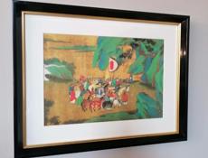 Винтажные миниатюры китайской живописи