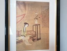 Винтажные миниатюры китайской живописи