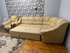 ДИВАН УГЛОВОЙ С КРЕСЛОМ