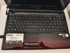 Ноутбук MSI MS-16GN, модель CR650.