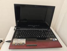 Ноутбук MSI MS-16GN, модель CR650.