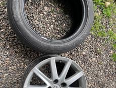 диск с покрышкой на gs