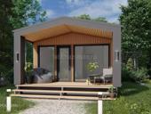 Строительство каркасных мини гостиниц