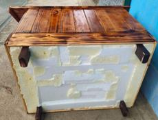 Утепленная будка для собаки