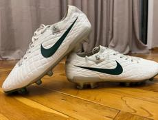 Бутсы Nike Tiempo Белые 