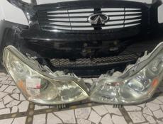 Фары бампер губа на Ниссан Скайлайн 