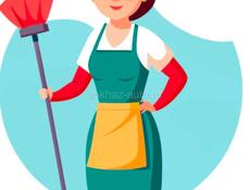 Требуются уборщица 