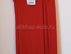 Платье - комбинация красное