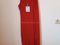 Платье - комбинация красное