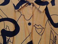 Платье летнее на пуговицах 