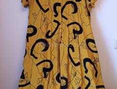 Платье летнее на пуговицах 