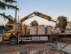 Манипулятор перевозка грузов, кран 