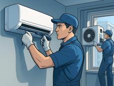 Установка кондиционеров