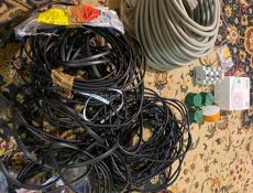 Кабель электрический  Медный -3-х жильный , автоматы для счетчика электрические 