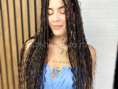 Афролоконы,Наращивание био волос,Косы