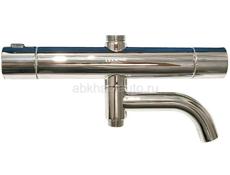 Душевая система с тропическим душем, с термостатом, Ledeme L2422, хром