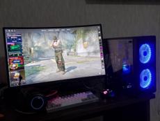 Игровой компьютер в сборе 